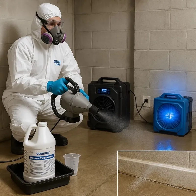 Sanitization and Odor Removal process in Lake Shore, MD