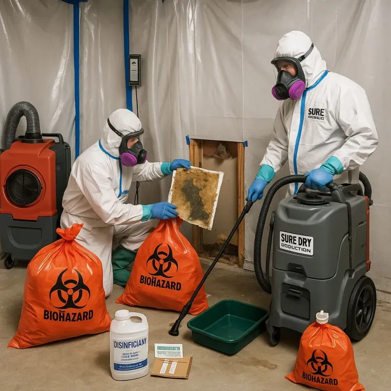 Contaminated Water Handling Protocols process in Lake Shore, MD